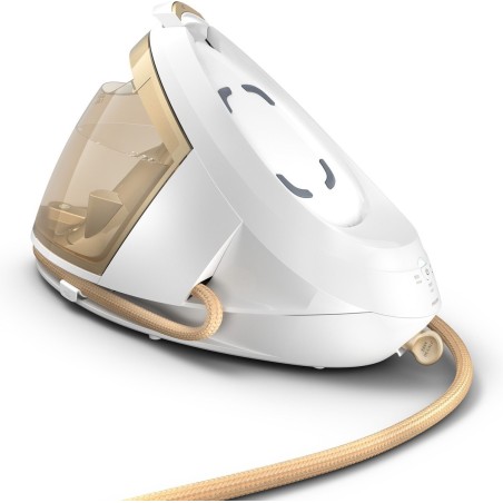 Philips PerfectCare 8000 Series PSG8040 Steam Iron 2700W - Premium Gold & White for Effortless, Wrinkle-Free Results!